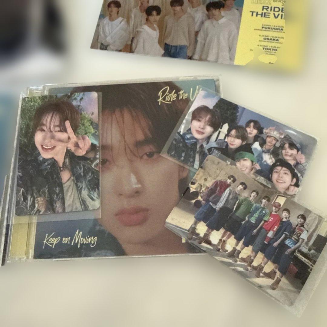 ネクスジNEXZデビューショーケース一式セット　入場特典トレカ初期ペンラ銀テ2本