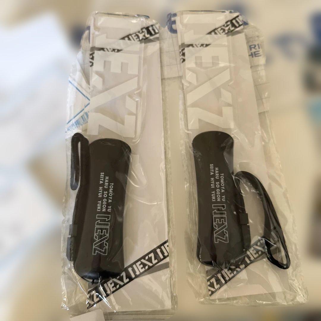 ネクスジNEXZデビューショーケース一式セット　入場特典トレカ初期ペンラ銀テ2本