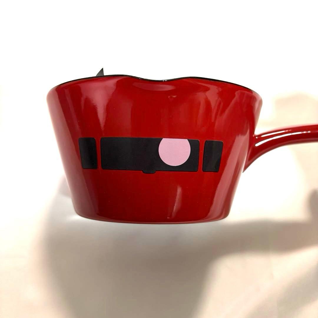 シャア専用　ホーロー　片手鍋　富士ホーロー　ガンダムカフェ