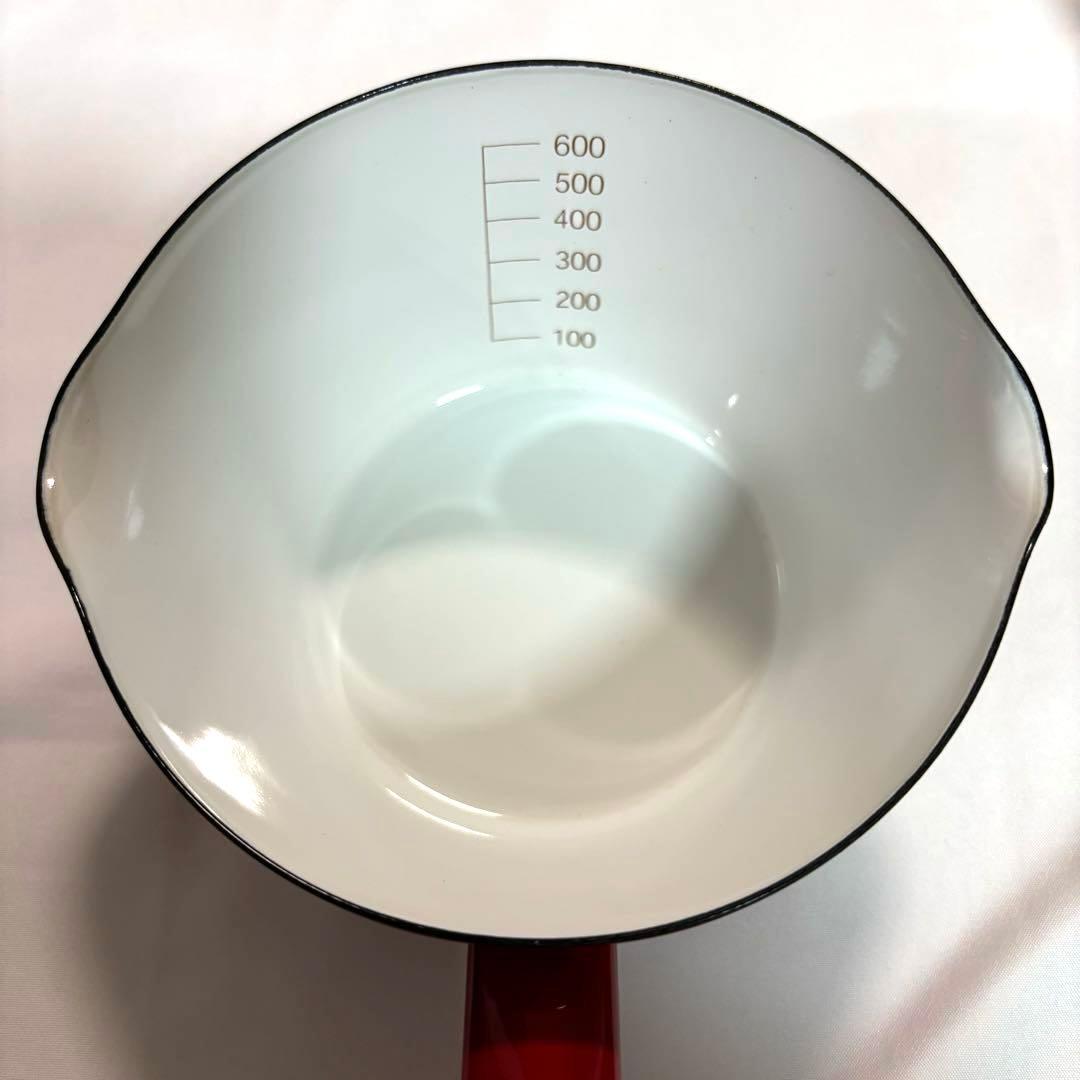 シャア専用　ホーロー　片手鍋　富士ホーロー　ガンダムカフェ