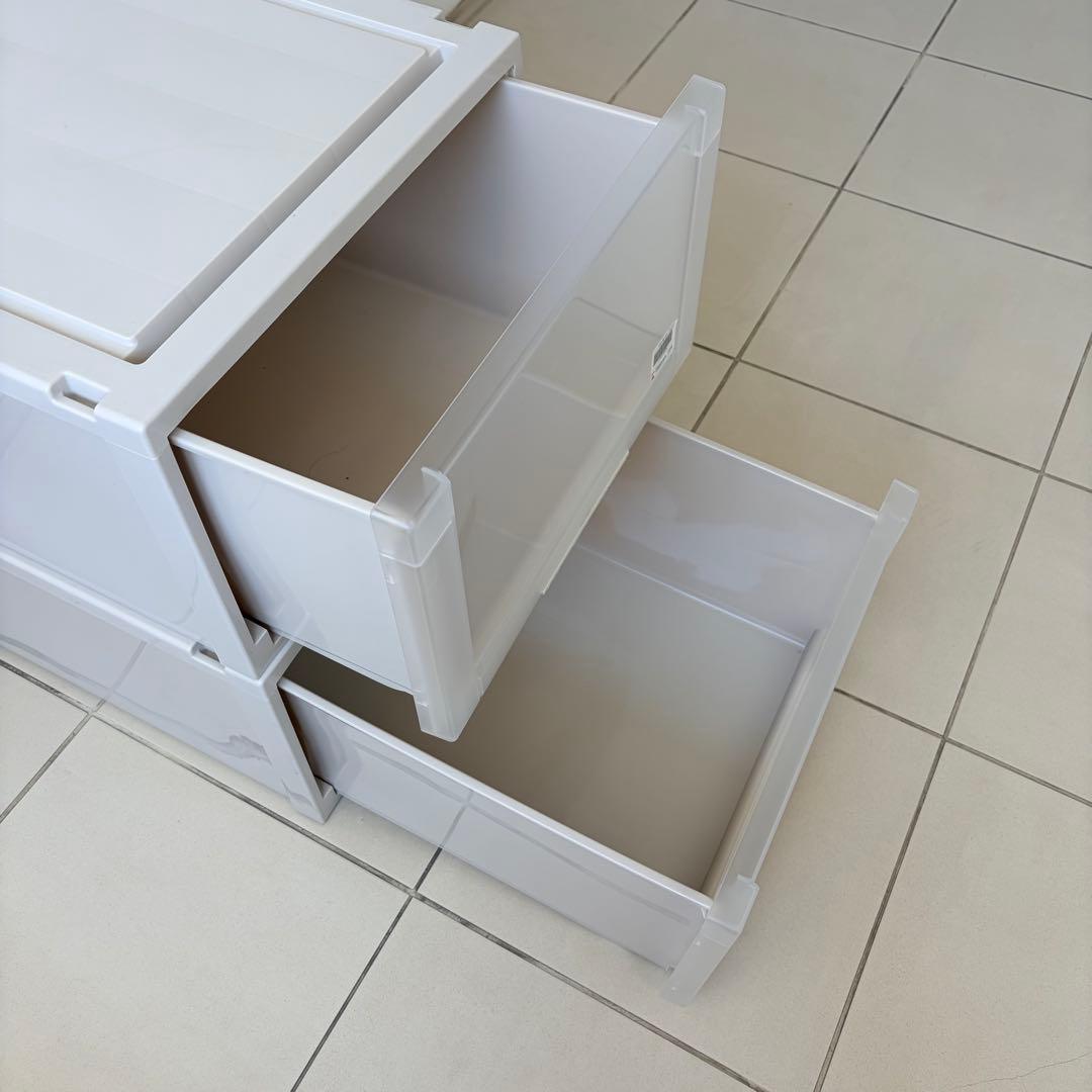 【引取り限定】天馬 フィッツケース 9個+専用棚 奥行き55cm 幅45cm