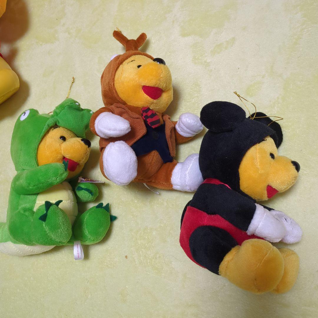 くまのプーさん、ティガ、その他 ぬいぐるみセット 22体