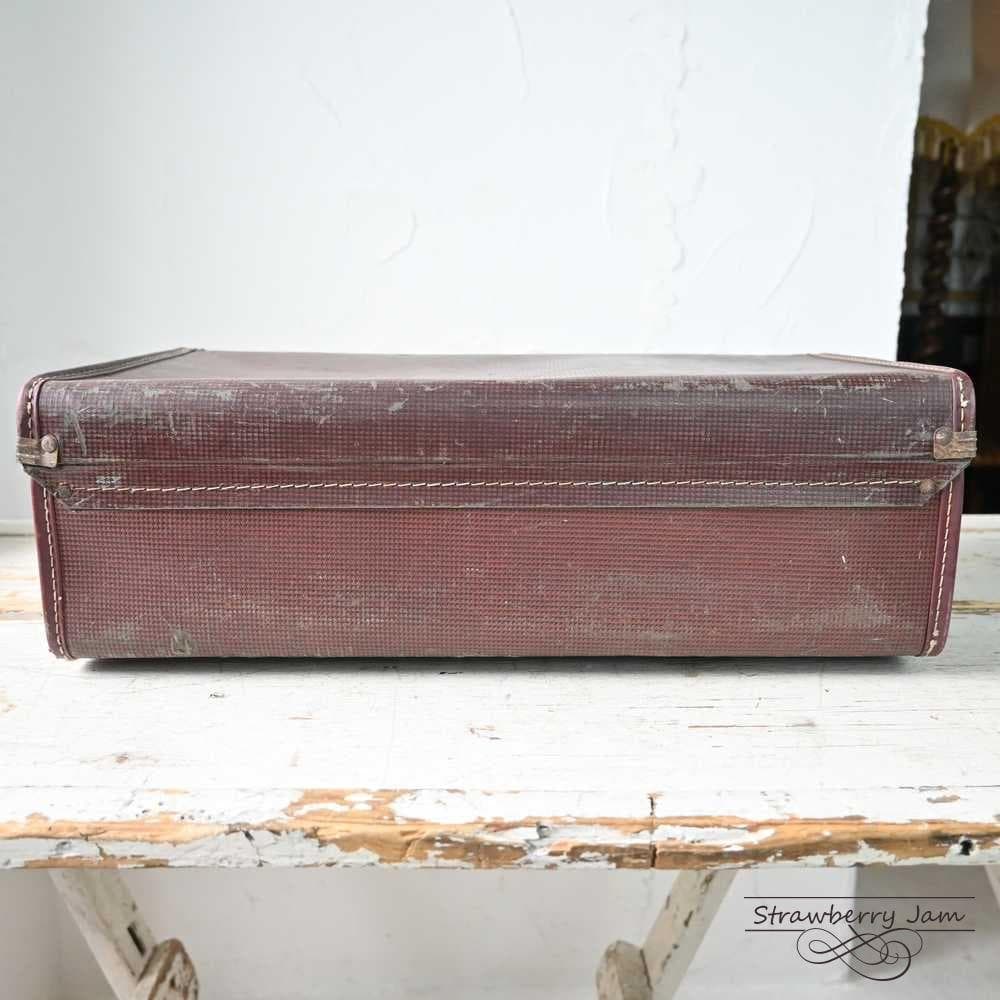 L3612-99-10 英国アンティーク トランクレザー 収納 かばん イギリス