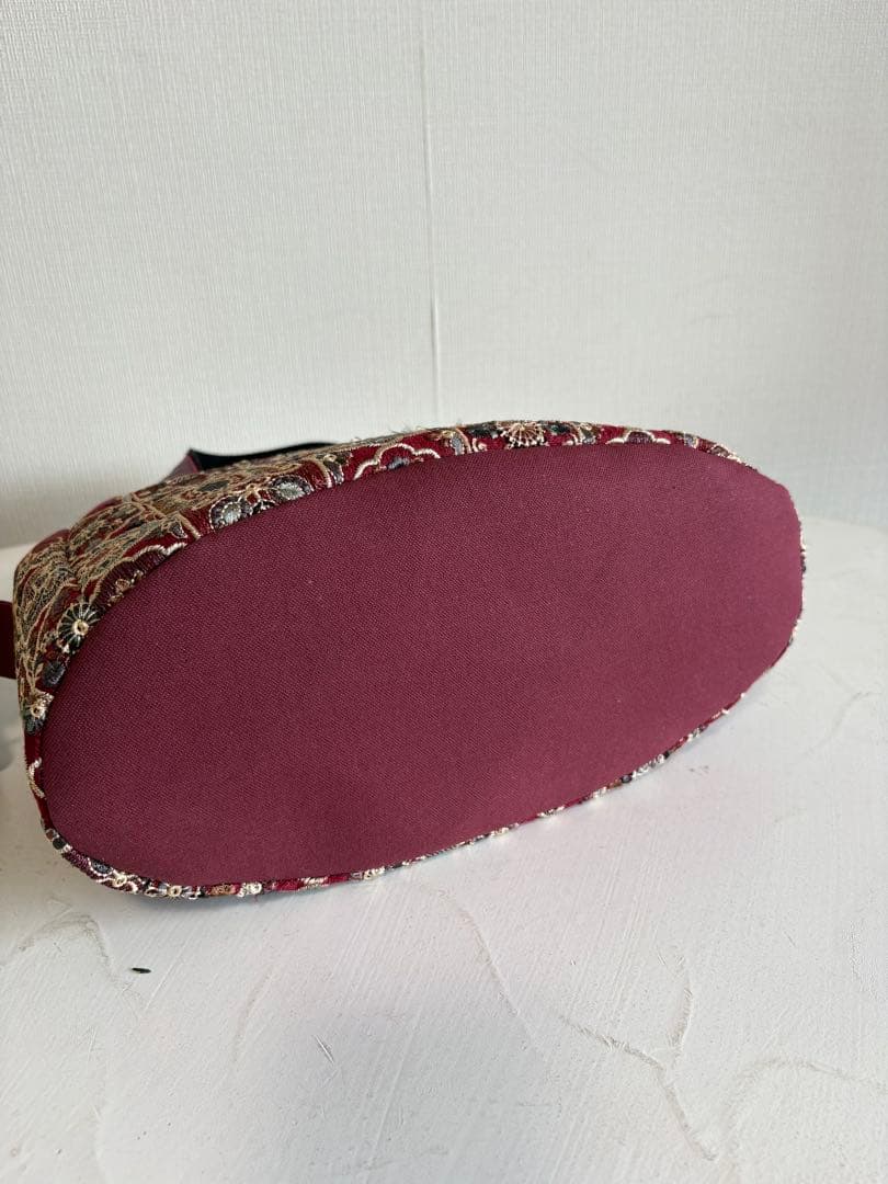 ツイントートバック　楕円底タイプ