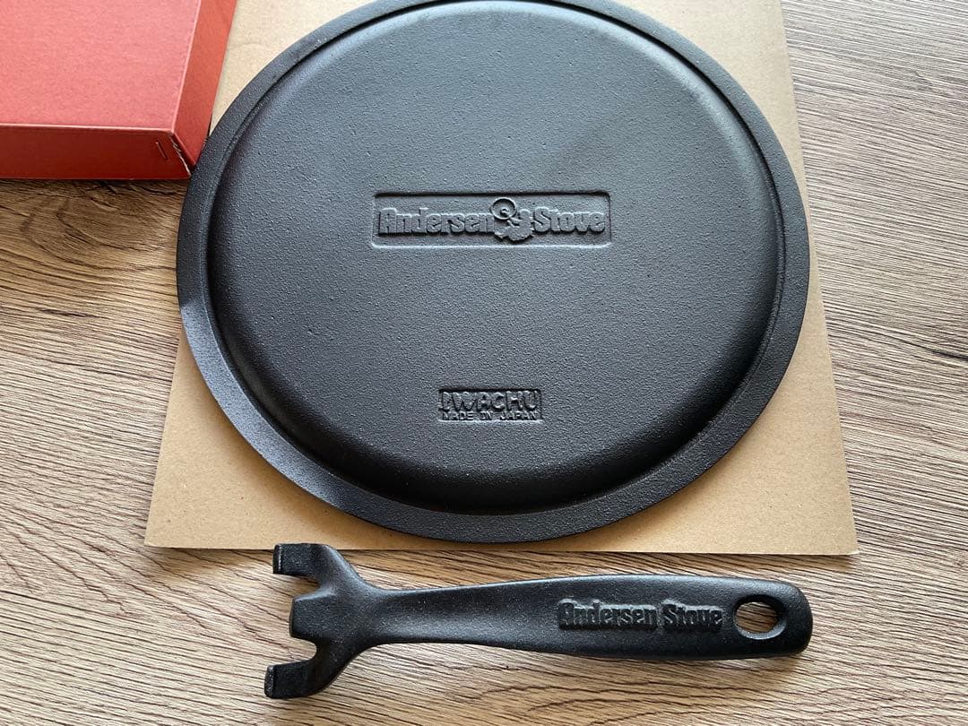 AndersenStove ピザパン ハンドル セット 南部鉄器 薪ストーブ