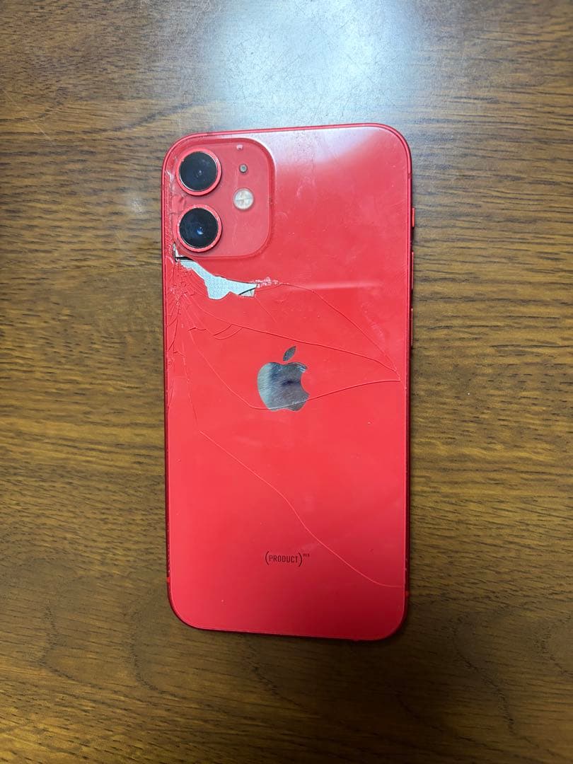 【訳あり】iPhone 12 mini レッド 128GB SIMフリー
