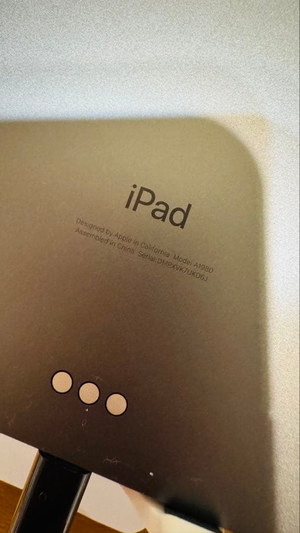 Apple iPad スペースグレー 本体　Wi-Fiモデル