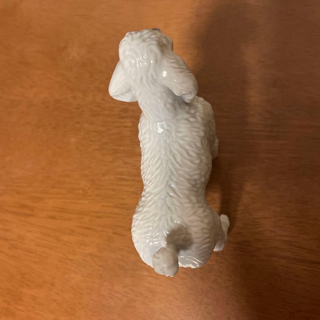 ロイヤルコペンハーゲン　プードル 置物