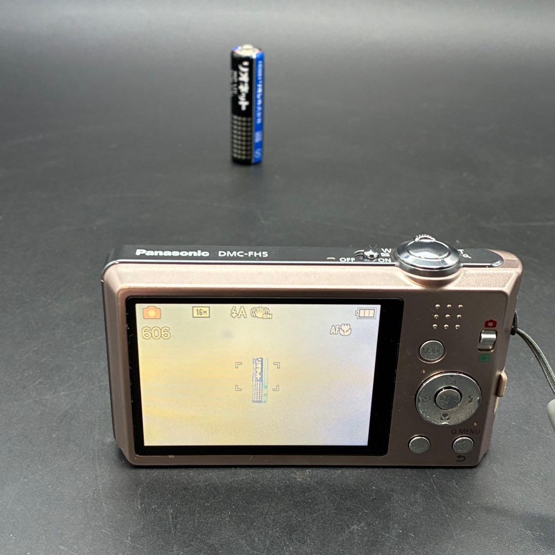 【動作確認済み】パナソニック LUMIX DMC-FH5 オールドコンデジ