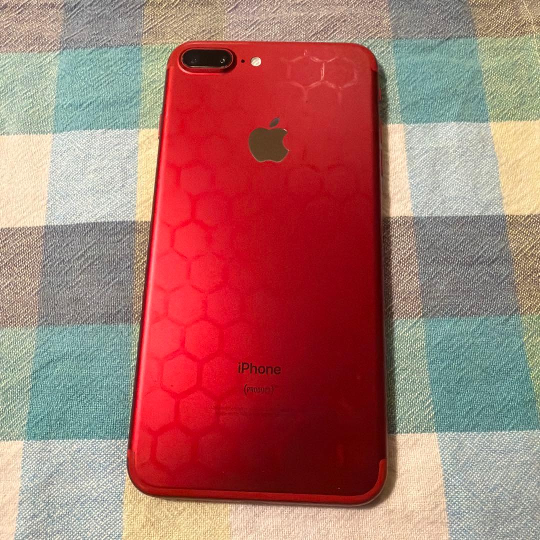 iPhone7plus 128G レッド　SIMロック解除済み