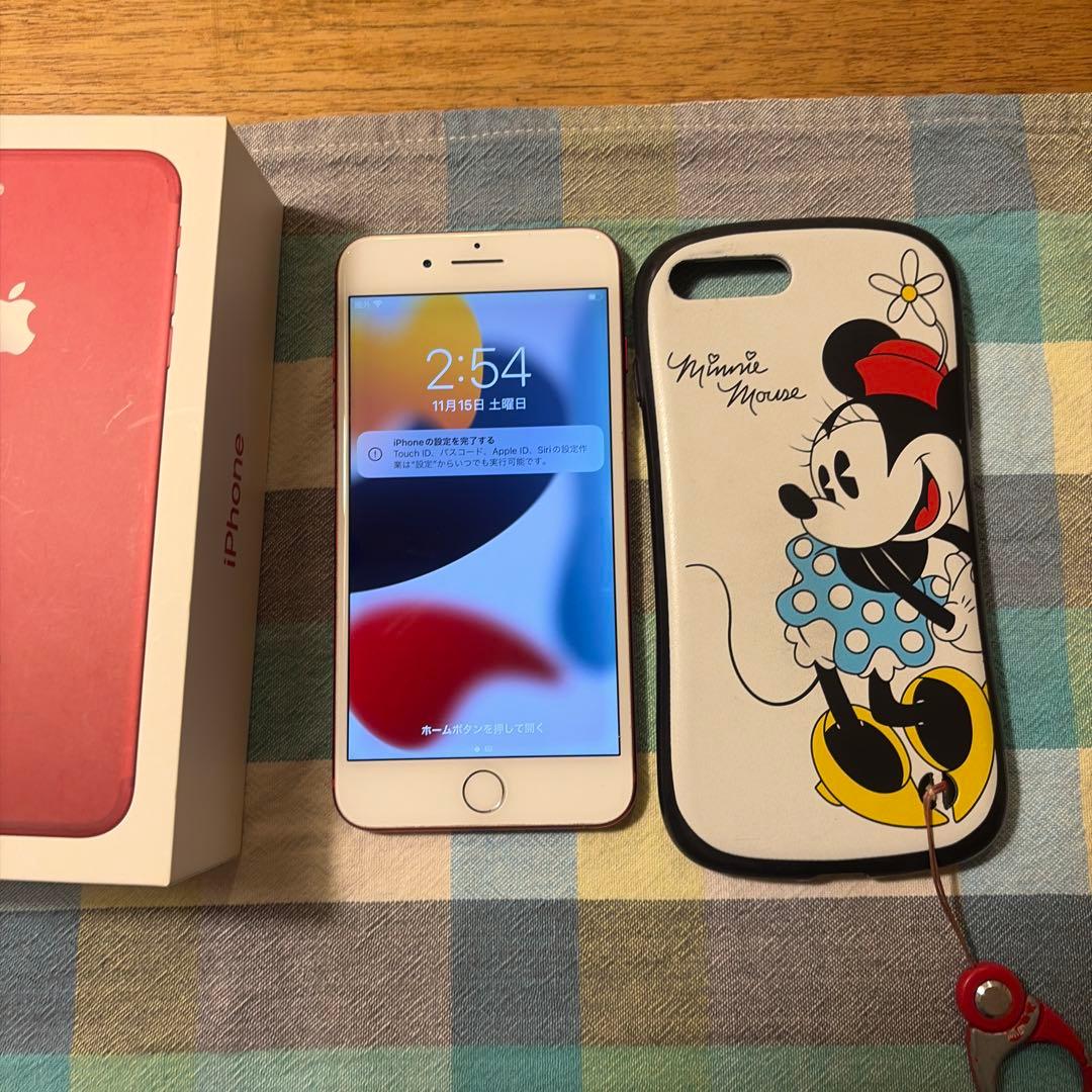 iPhone7plus 128G レッド　SIMロック解除済み