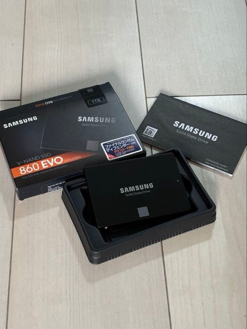 内蔵型ハードディスクドライブ Samsung SSD 860 EVO 1TB