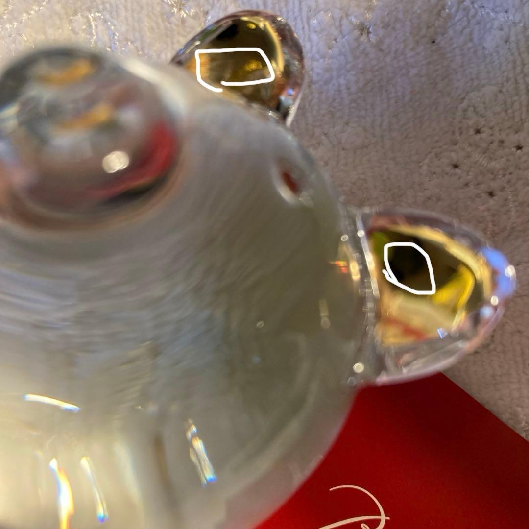 【廃盤品⭐︎希少】バカラ baccarat 豚 ピッグ　ペア