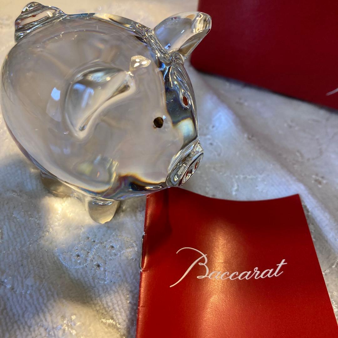 【廃盤品⭐︎希少】バカラ baccarat 豚 ピッグ　ペア