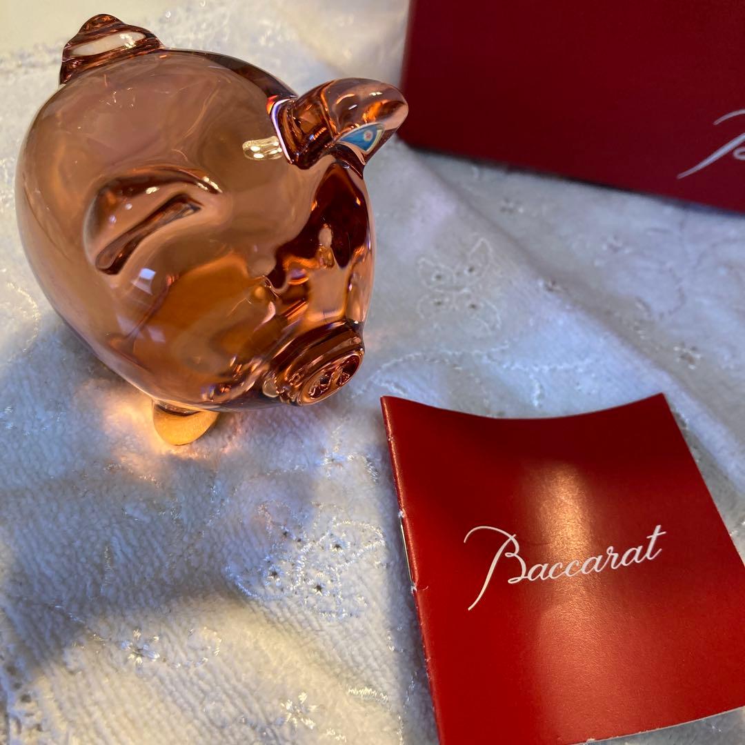 【廃盤品⭐︎希少】バカラ baccarat 豚 ピッグ　ペア