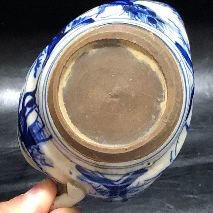 美しい古美術◼️蔵から可愛い古伊万里焼のミルクポットの様な雰囲気のあるのが出てきた