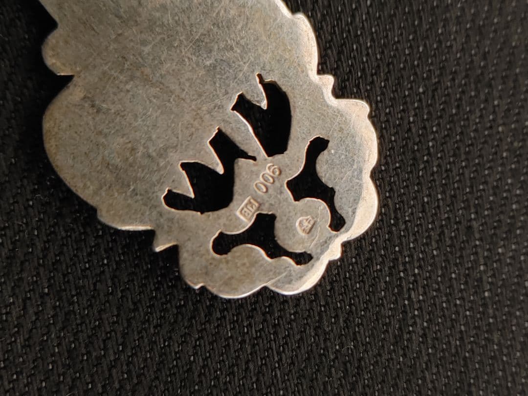 ☆銀製 K18？ SILVER ☆スプーン☆18本☆刻印あり☆純銀 925