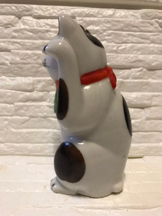 アンティーク　とても古い招き猫小さめサイズ　古美術品