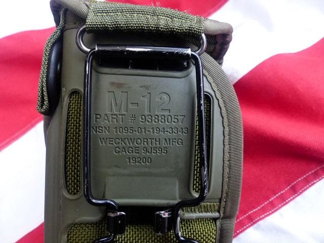 米軍実物 M-12 ホルスター　M9 ベレッタ 92F WECKWORTH 61