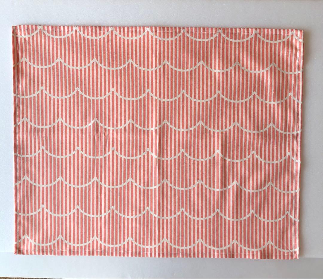 リーエスーガさま専用 ふわふわストライプ　コーラルピンク　7枚