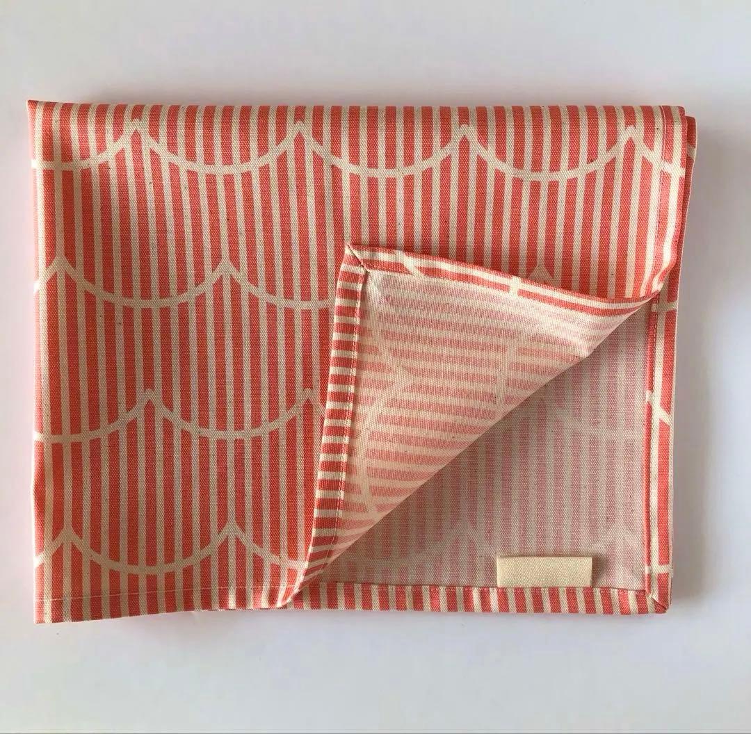 リーエスーガさま専用 ふわふわストライプ　コーラルピンク　7枚