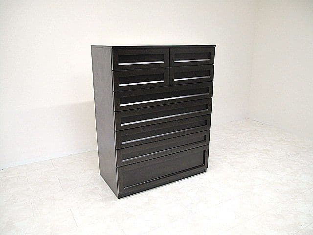 IDC大塚家具　「VITA」　ブナ材ハイチェスト　　　サイドチェスト/整理タンス