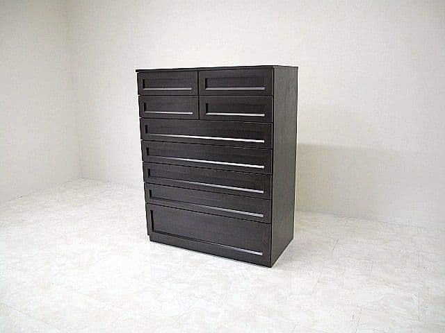 IDC大塚家具　「VITA」　ブナ材ハイチェスト　　　サイドチェスト/整理タンス