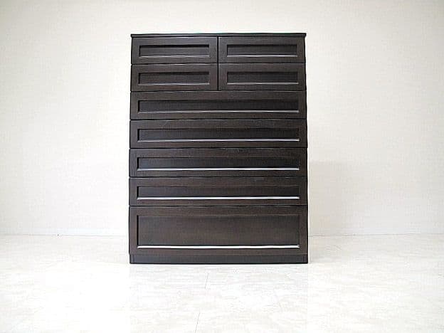 IDC大塚家具　「VITA」　ブナ材ハイチェスト　　　サイドチェスト/整理タンス