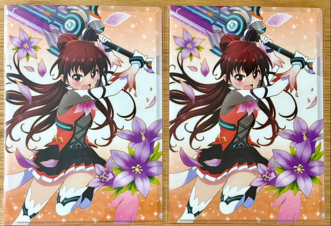 バトルガール ハイスクール スイパラ 星衣 クリアファイルセット