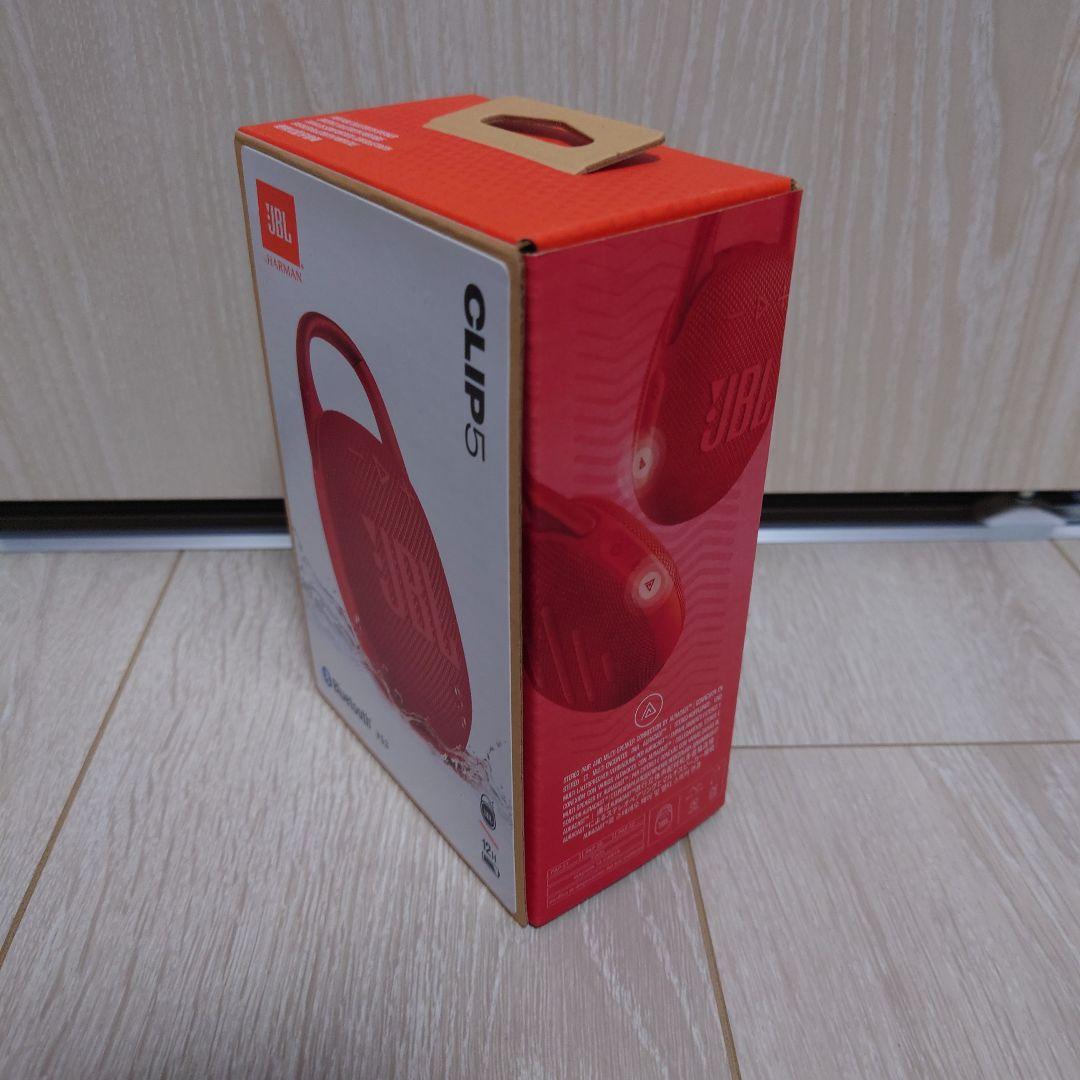 【新品未開封】JBL スピーカー CLIP5 レッド 赤