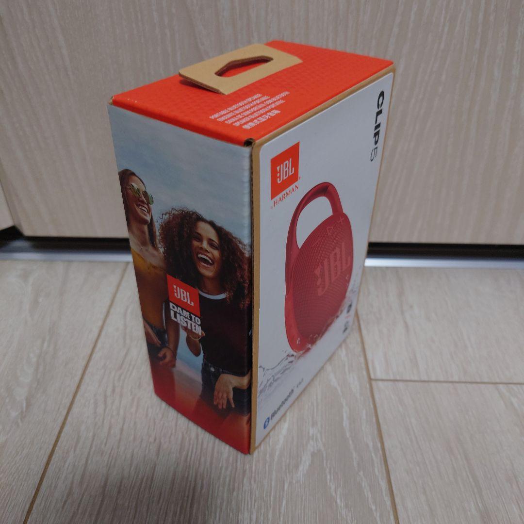 【新品未開封】JBL スピーカー CLIP5 レッド 赤
