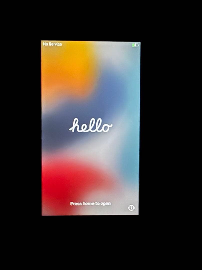 iPhone 7 バッテリー残量50%