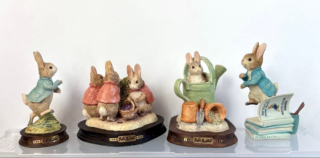 ピーターラビット◆希少【Plopsy, Mopsy & Cotton-Tail】