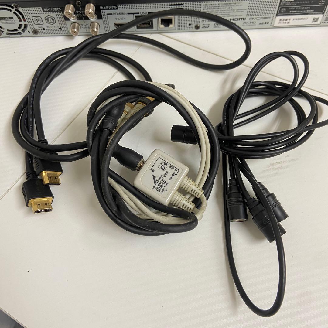 美品⭐️TOSHIBA REGZA レグザブルーレイ 2019年製　リモコンなし