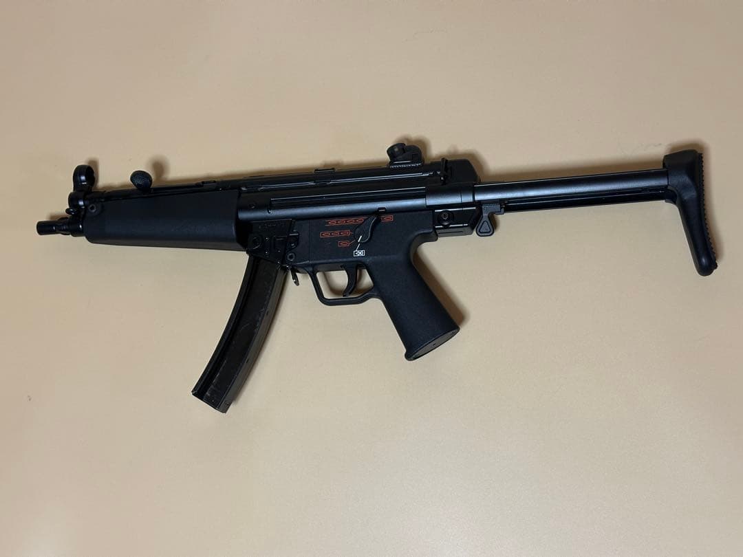 【美品】東京マルイ 次世代電動ガン MP5 A5 優良LIPO バッテリー付き