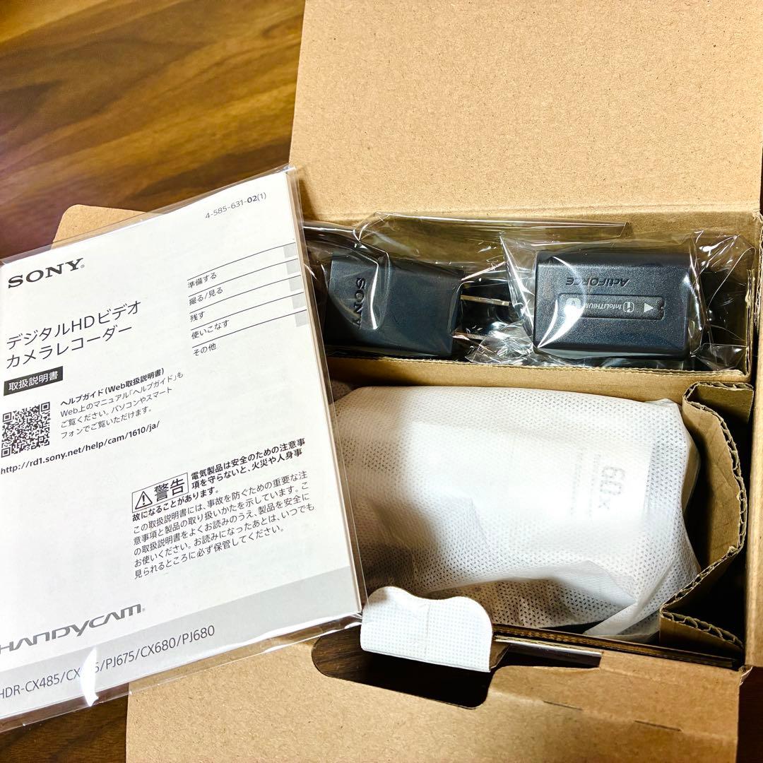 【美品】SONY（ソニー） ビデオカメラ Handycam HDR-CX680