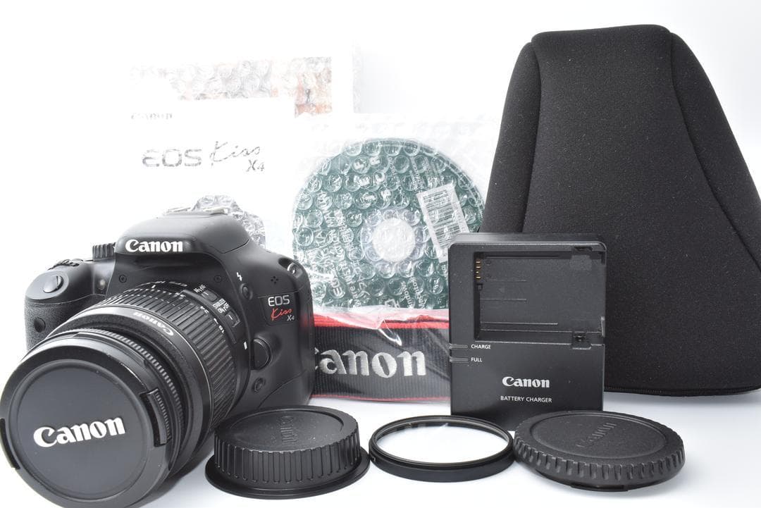 Canon キャノン EOS Kiss X4 標準ズームキット