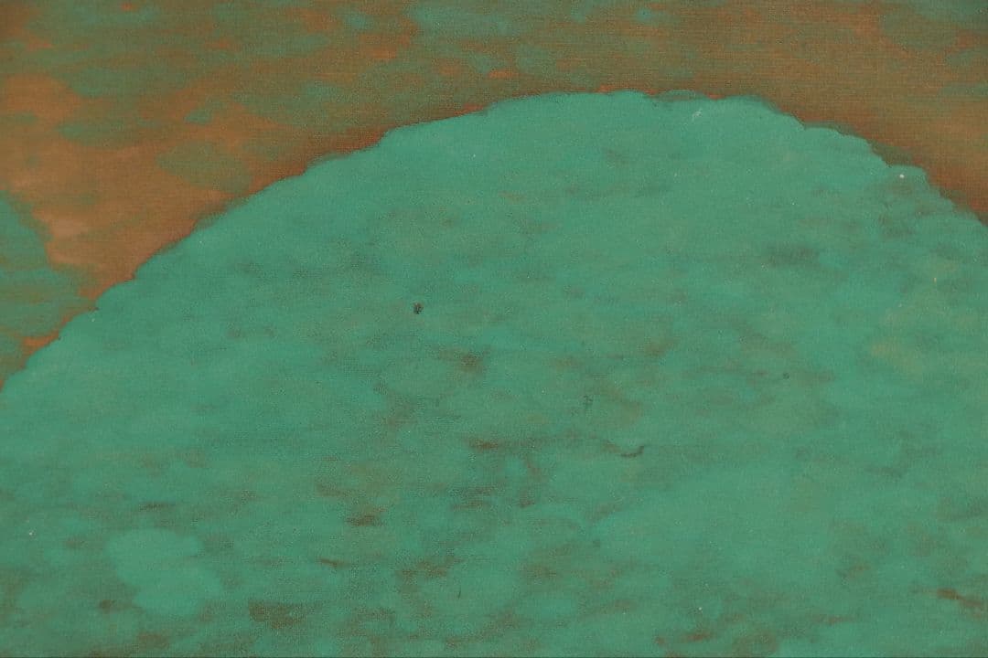 【模写】仏画 烏月「聖観音菩薩坐像」絹本 掛け軸 二重箱 仏教美術 M804