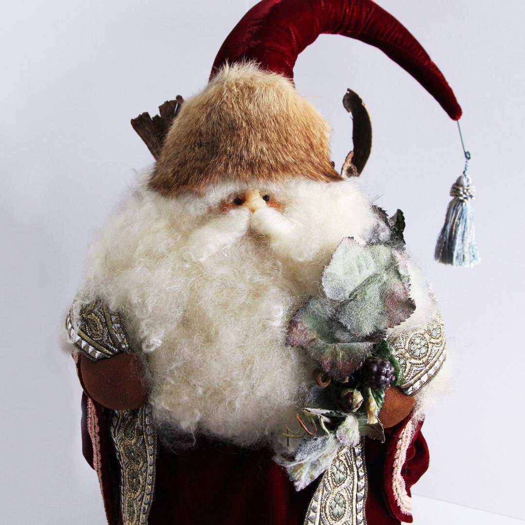 ヴィンテージ Apple Whimseys 製 サンタクロース1978 手作り