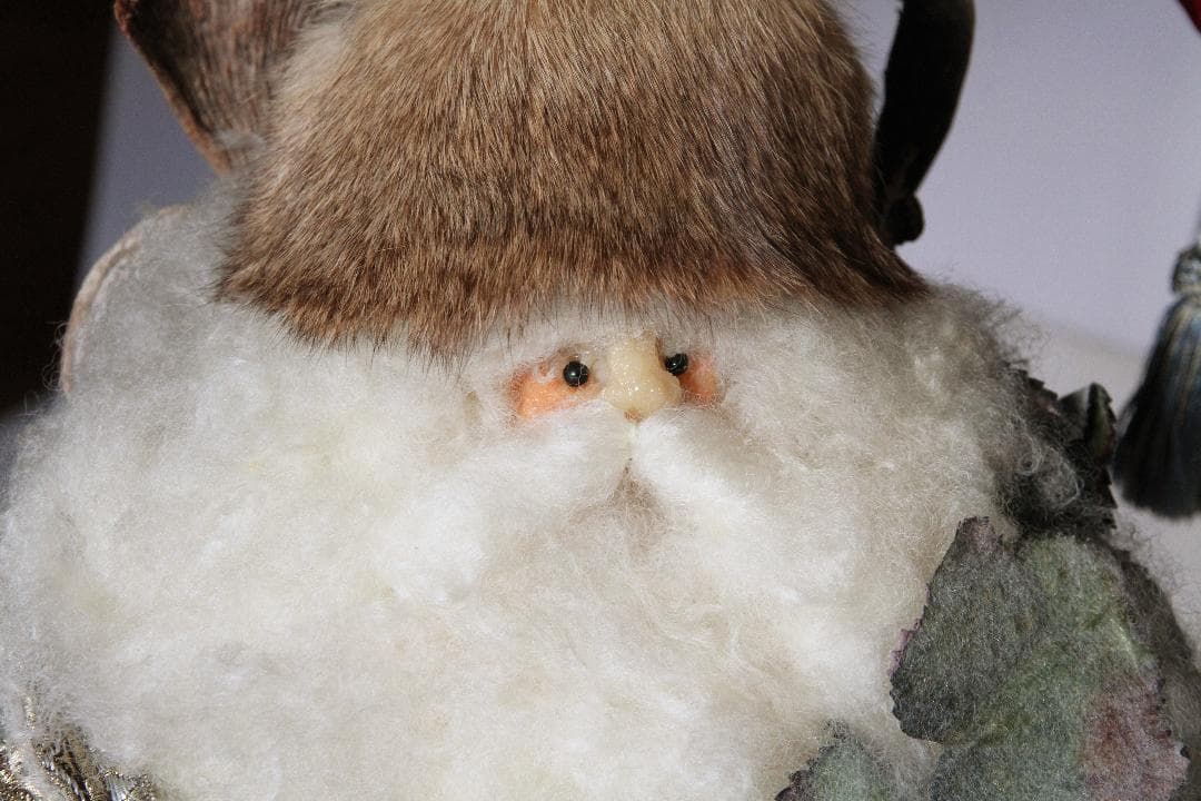 ヴィンテージ Apple Whimseys 製 サンタクロース1978 手作り