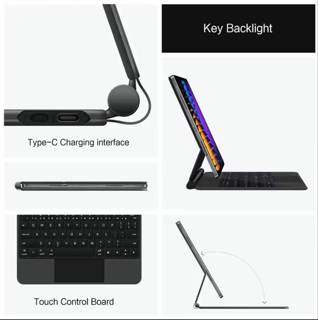 Androidタブレットアクセサリー Xiaomi pad7 / 7pro Keyboard Case