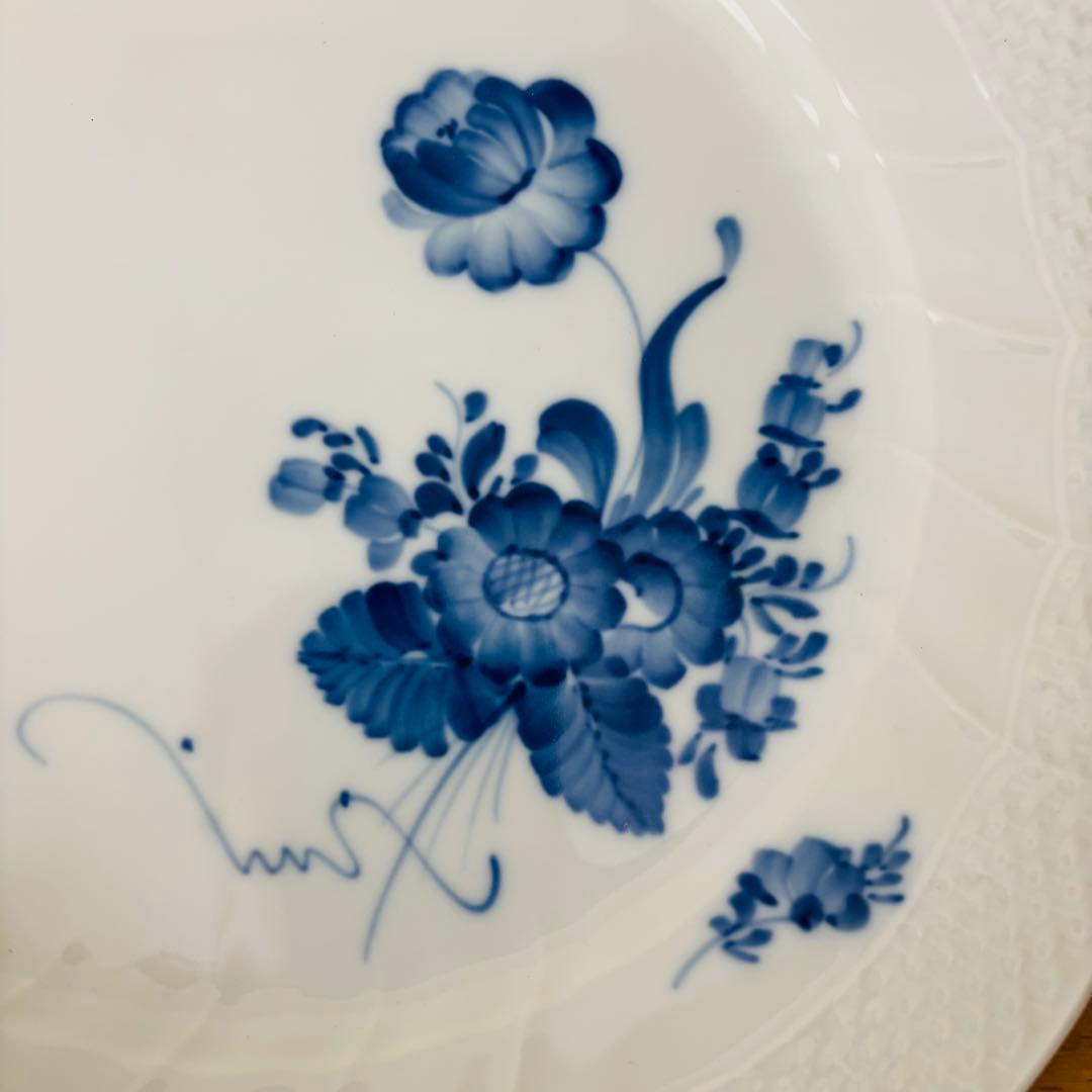 ＊⚫︎ロイヤルコペンハーゲン　ブルーフラワー　ディナープレート　② 和2下