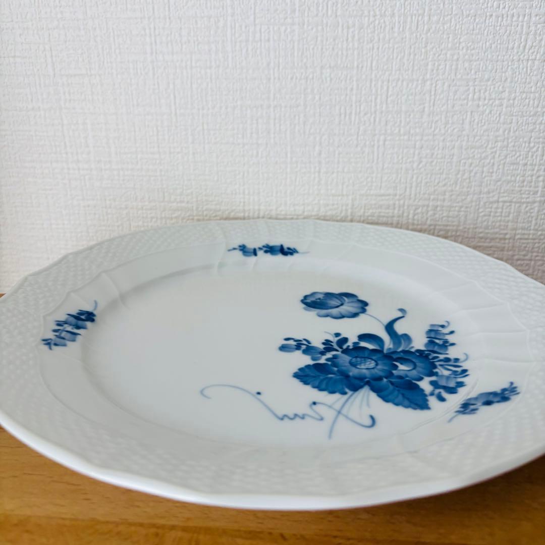 ＊⚫︎ロイヤルコペンハーゲン　ブルーフラワー　ディナープレート　② 和2下
