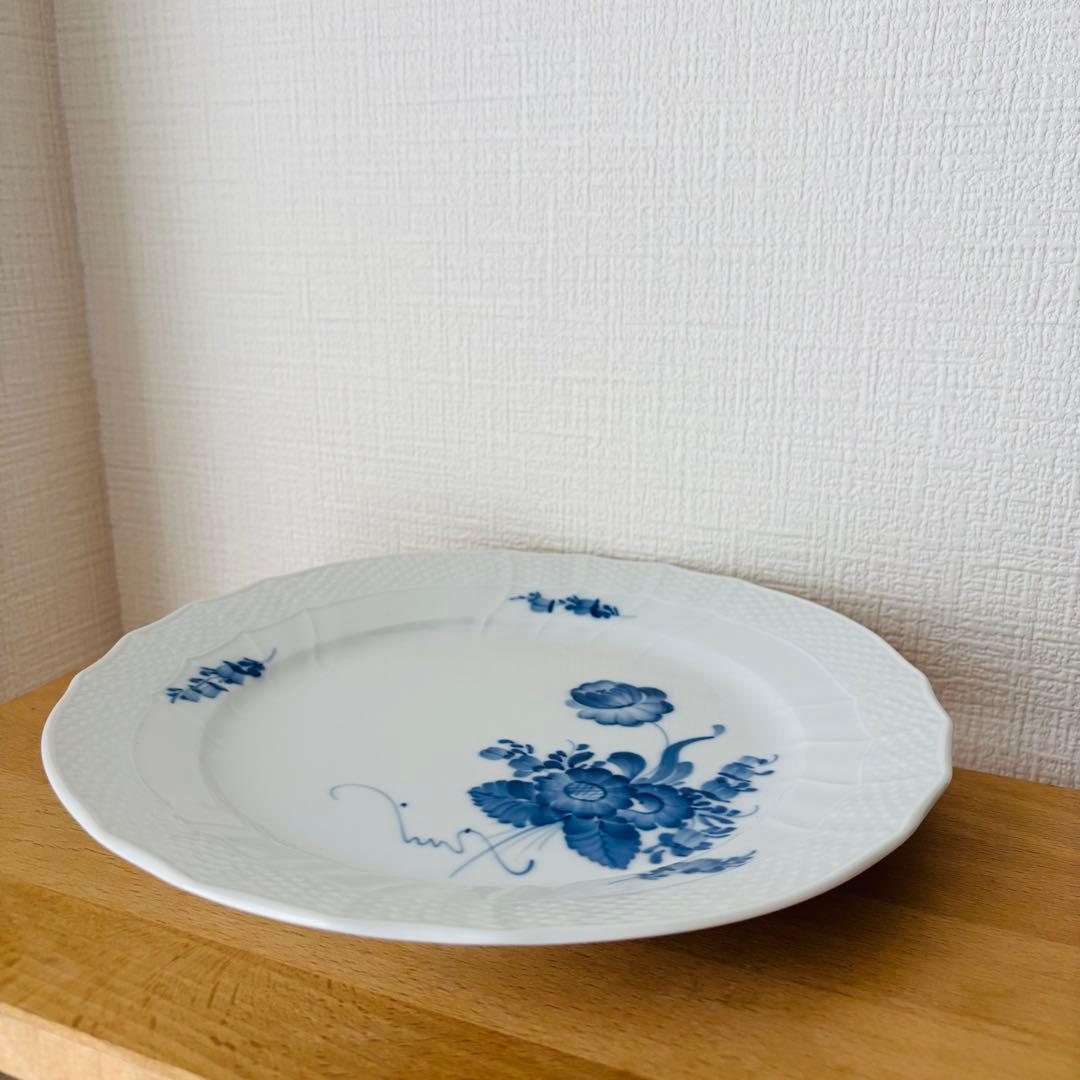 ＊⚫︎ロイヤルコペンハーゲン　ブルーフラワー　ディナープレート　② 和2下