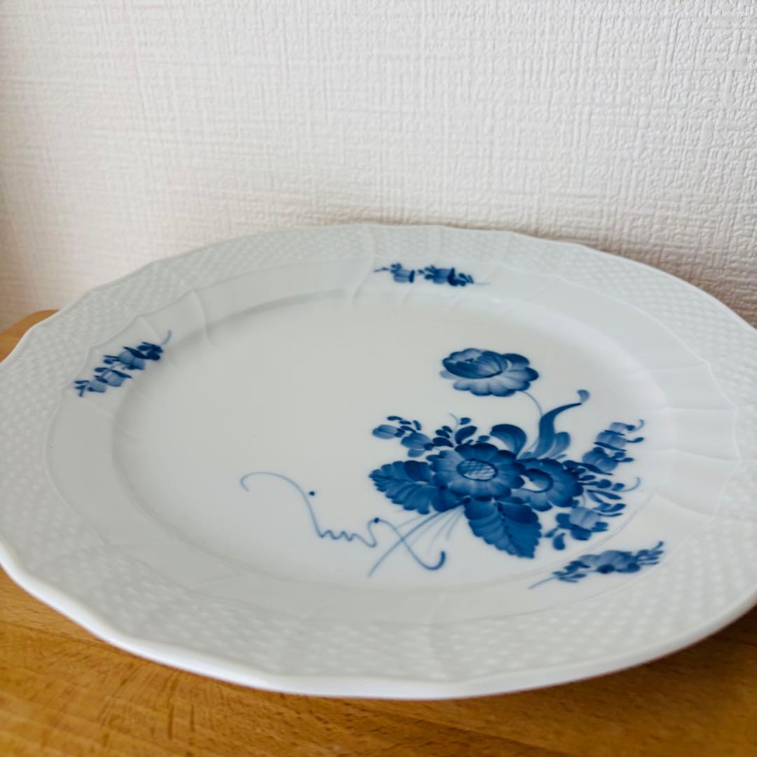 ＊⚫︎ロイヤルコペンハーゲン　ブルーフラワー　ディナープレート　② 和2下