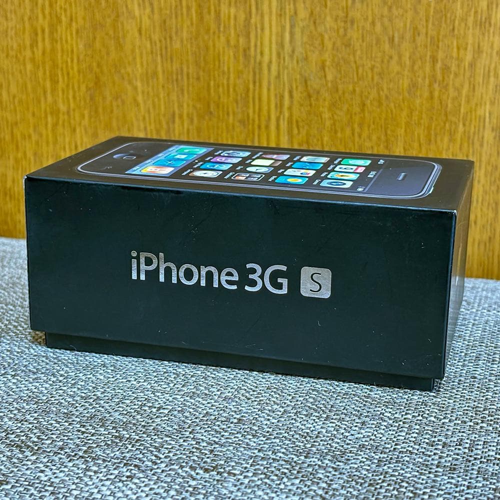 【動作品】希少 iPhone 3GS ブラック 16GB 付属品一式 美品