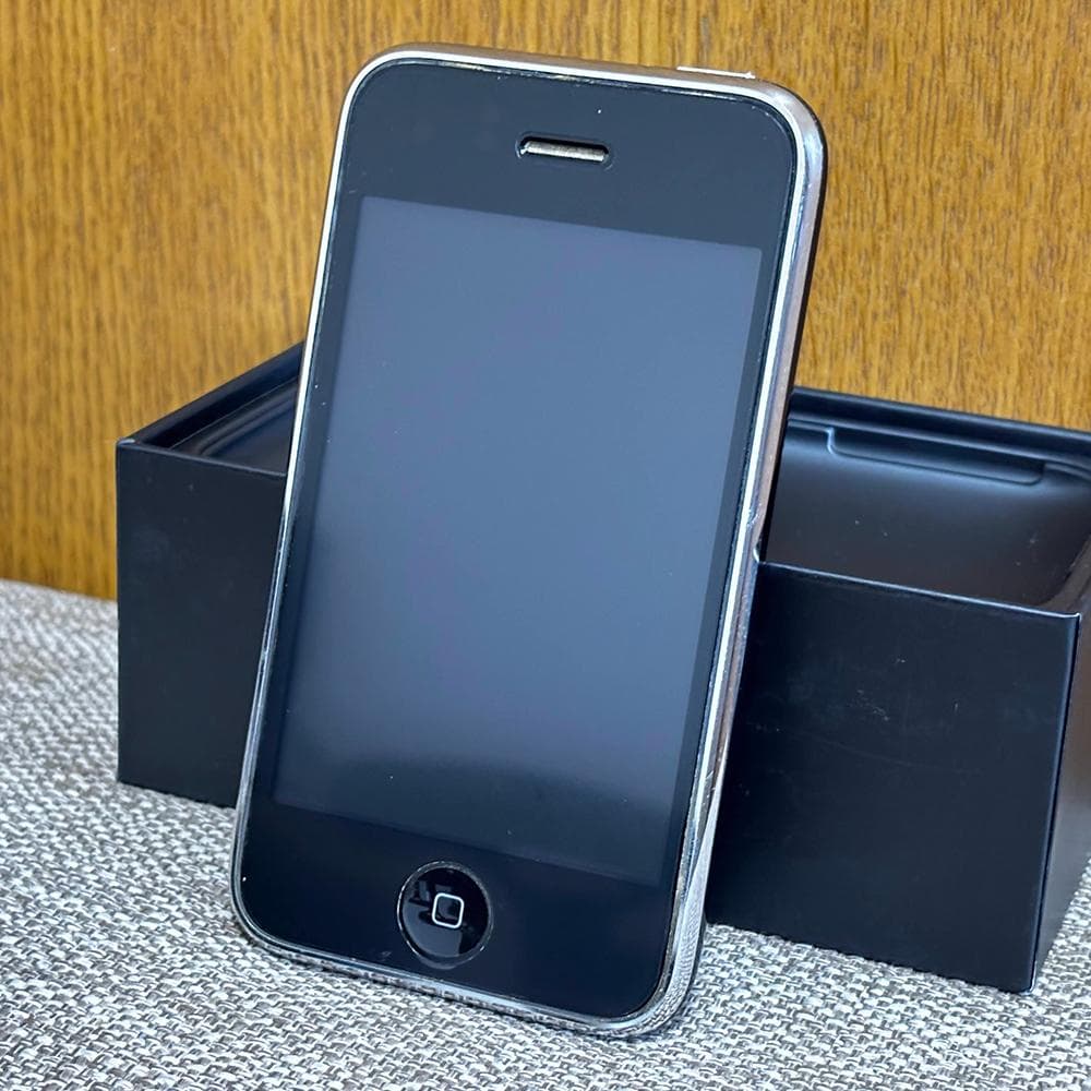【動作品】希少 iPhone 3GS ブラック 16GB 付属品一式 美品