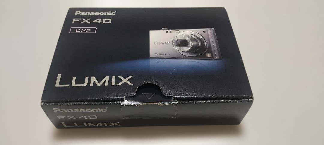 Panasonic LUMIX FX40 ピンク
