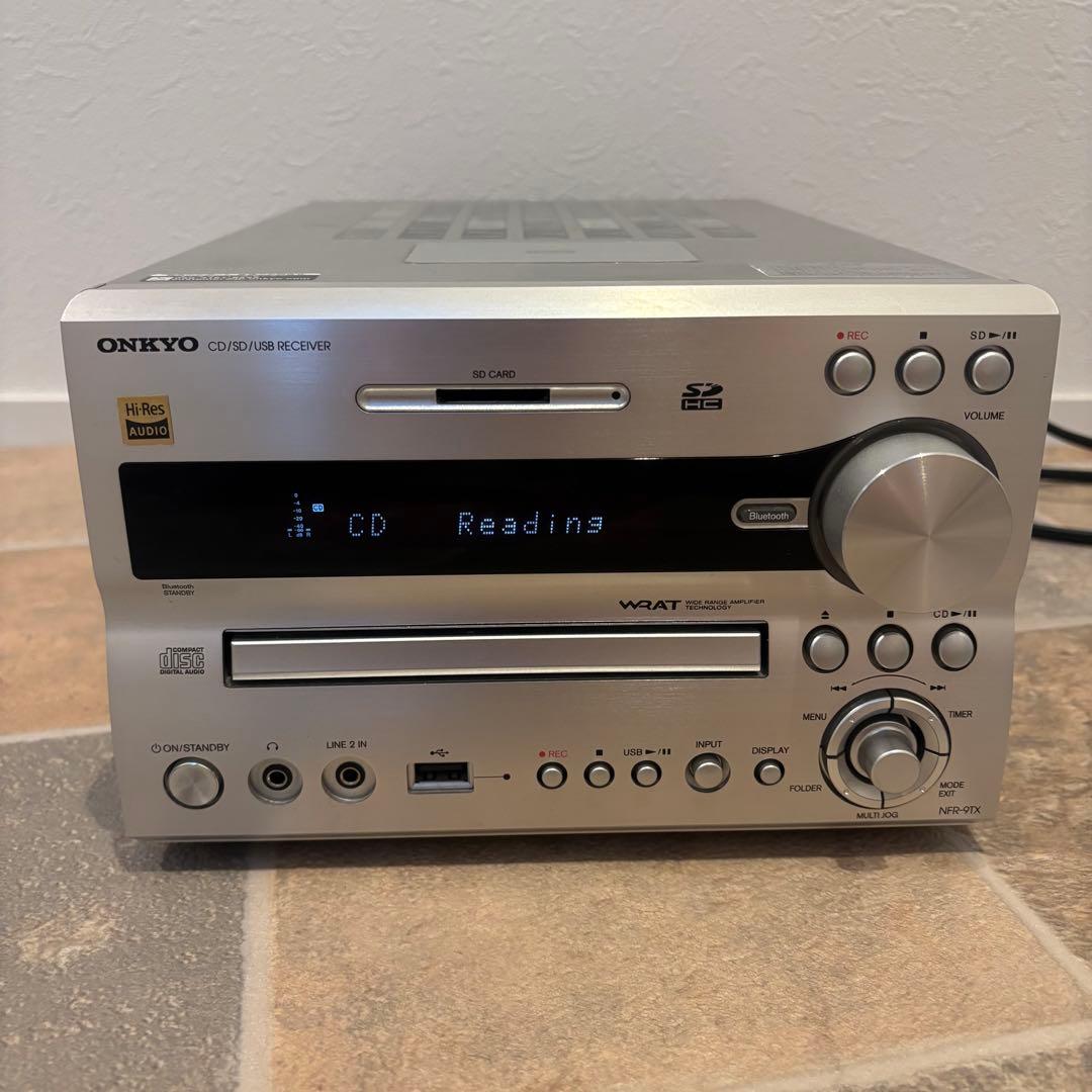 【美品】ONKYO オンキョー NFR-9TX CD/SD/USBレシーバー本体