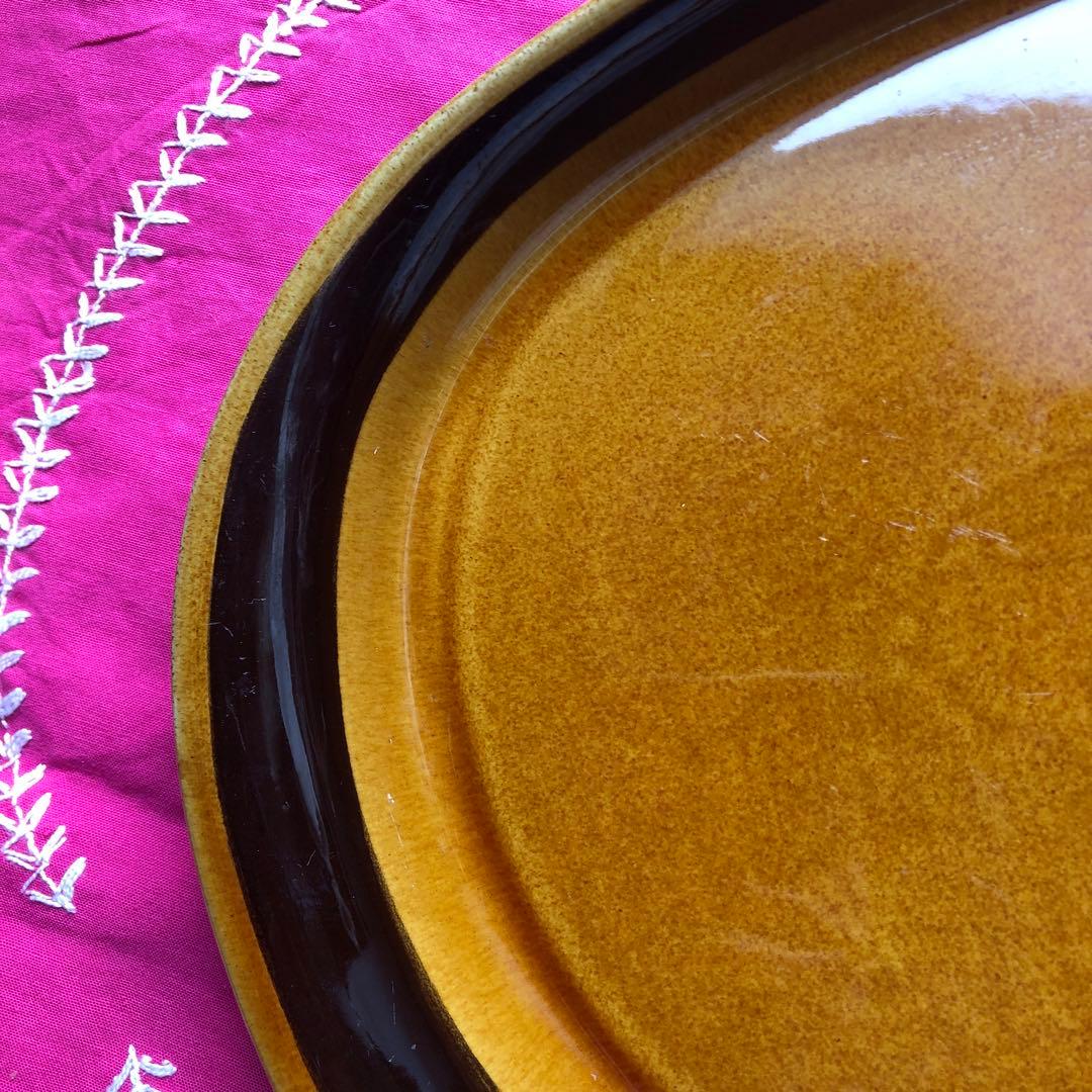 北欧ビンテージ食器大皿スウェーデンHOGANAS KERAMIKホガナスケラミク